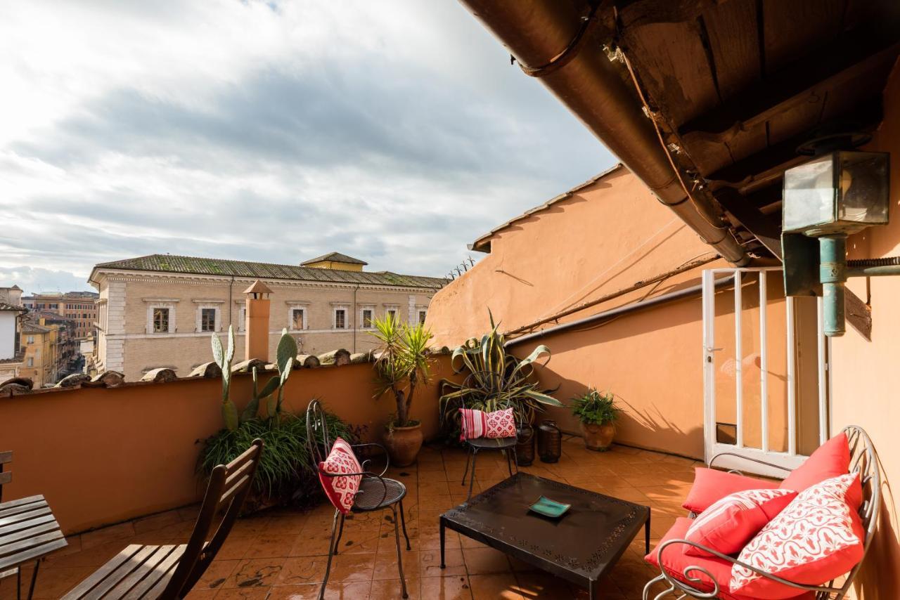 Amazing Penthouse With Private Terrace In Trastevere 罗马 外观 照片